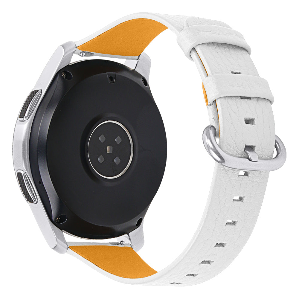 Replacement Litchi Grain Cowhide Leather Strap Adjustable Watch Band for Fossil Gen 5 Garlyle HR Replacement Litchi Grain Cowhide Leather Strap Adjustable Watch Band for Fossil Gen 5 Garlyle HR